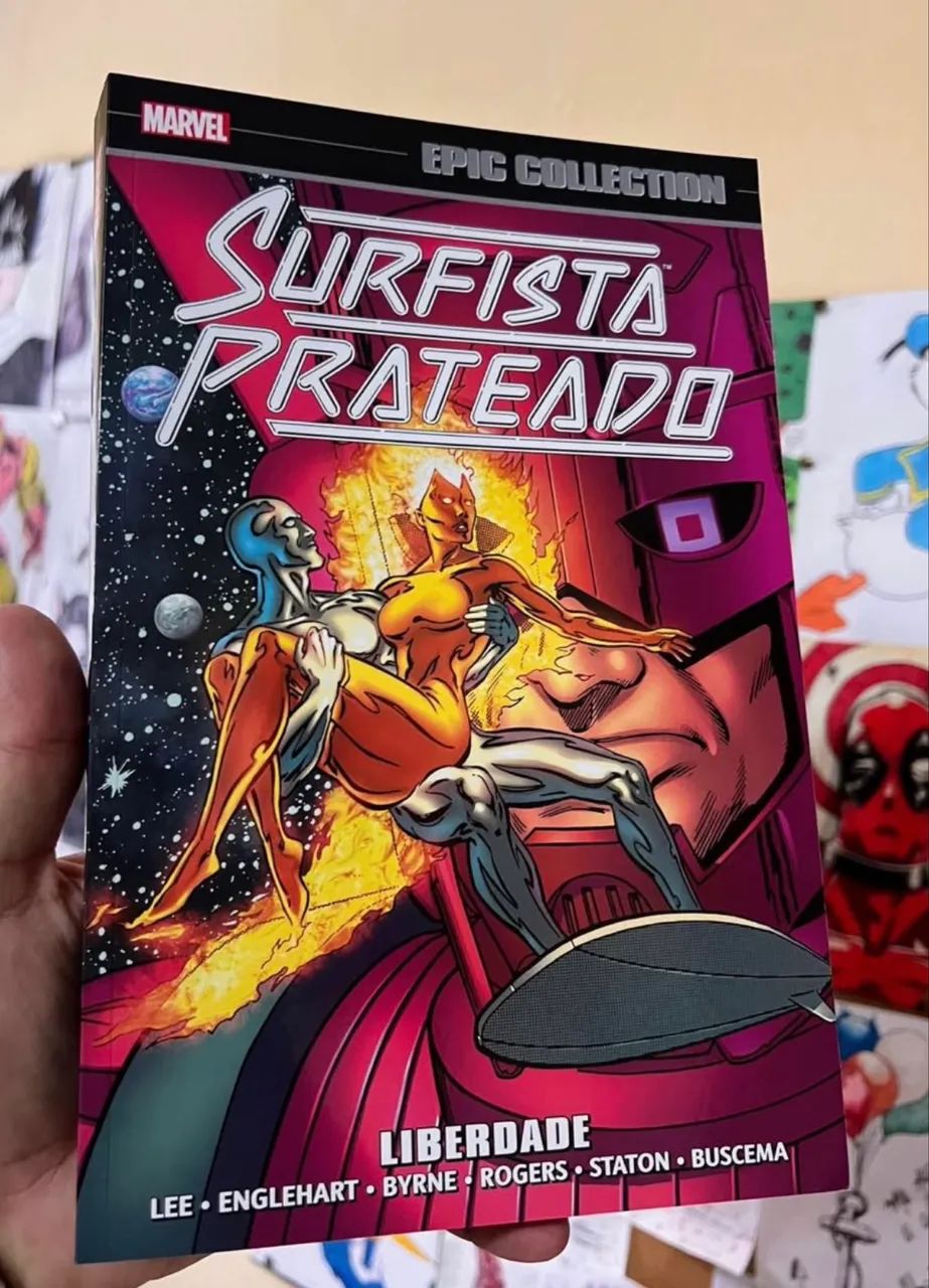 Surfista prateado liberdade Epic collection 