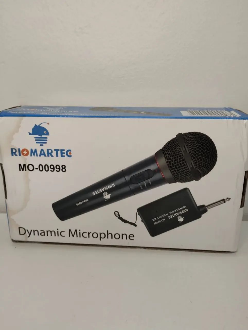 Microfone Sem Fio para Karaokê - RIOMARTEC MO-00998 - Foto 3