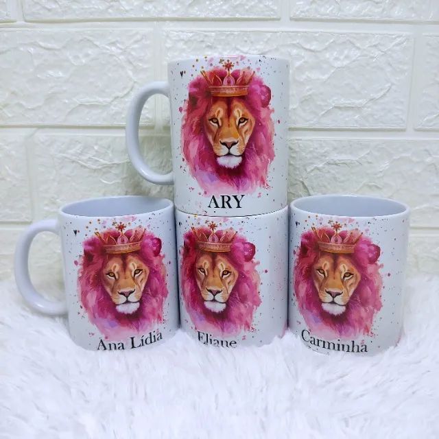 Caneca Personalizada Evangélica, Seja Forte e Corajosa