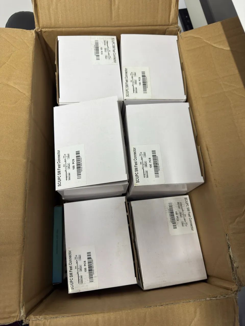 LOTE de 1.600 Conector sc/upc - Foto 2