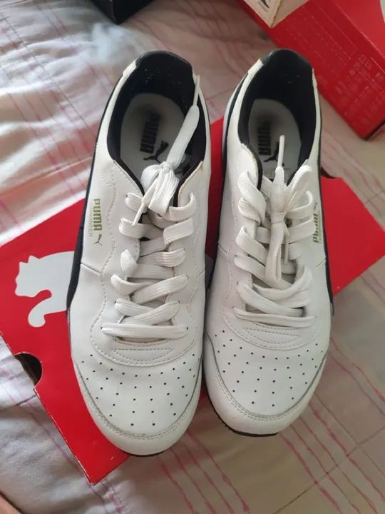 Tênis Puma Commander Branco N42 *Leia o anúncio* - Foto 2