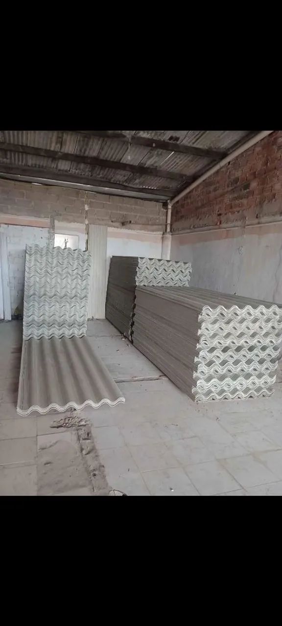 Telhas de Fibrocimento Impermeabilizadas em Promoção já com a entrega grátis zap * - Foto 4