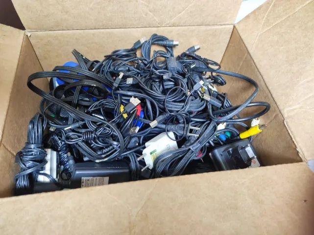Cables, Connectors, Chargers, Remote Controls, Various Power Supplies, etc.