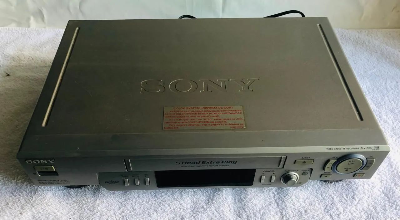 Videocassete Sony SLV-EX5 VHS 5 Head Extra Play - Foto 2