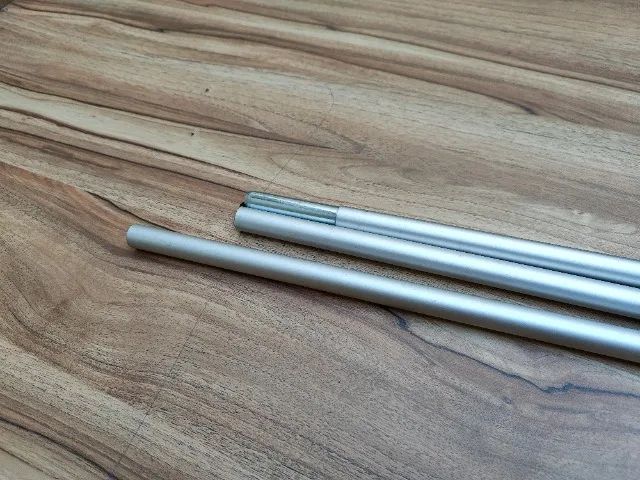 Vareta / Haste de alumínio dobrável para barraca - 2,1 metros - Foto 4