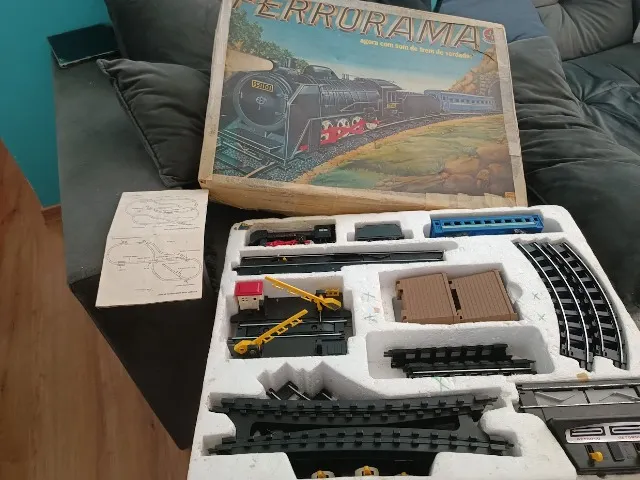 Brinquedo Ferrorama Xp-1400 Da Estrela Funcionando (Usado)