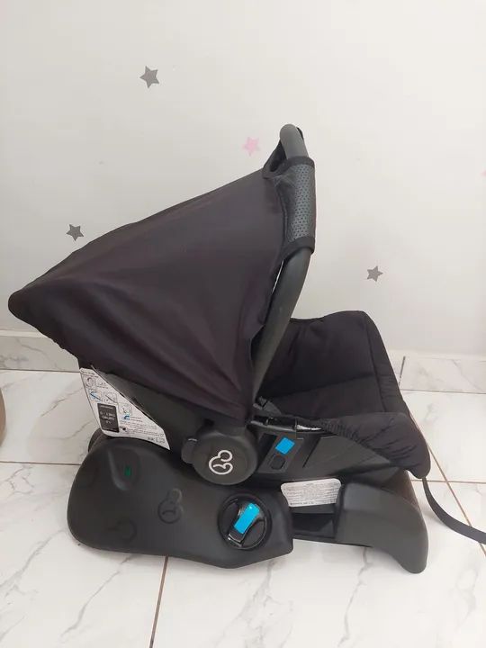 Carrinho bebê conforto + base carro - Foto 6