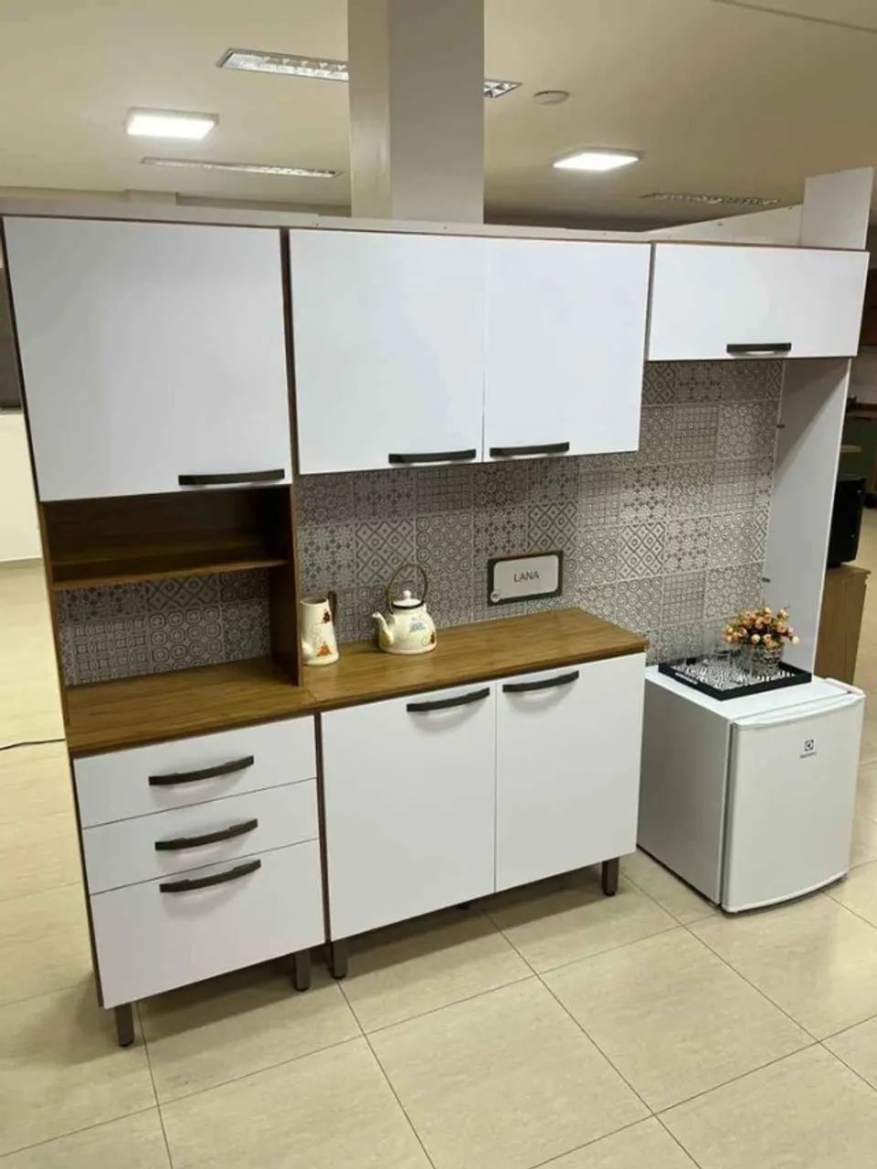 Armário de Cozinha Completo com Balcão 2 Portas (Novo) Entrega Grátis! 