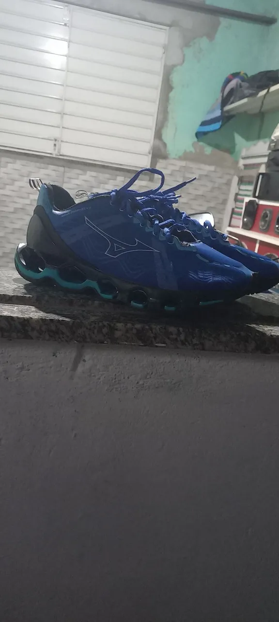 Tênis Mizuno Wave Prophecy 10 Azul