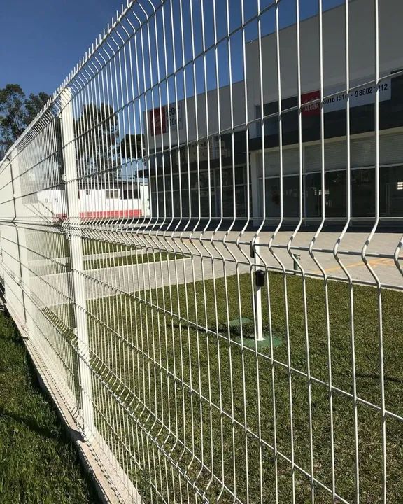 Painel gradil com revestimento em PVC de alta aderência / Gradil revestido  - Foto 6