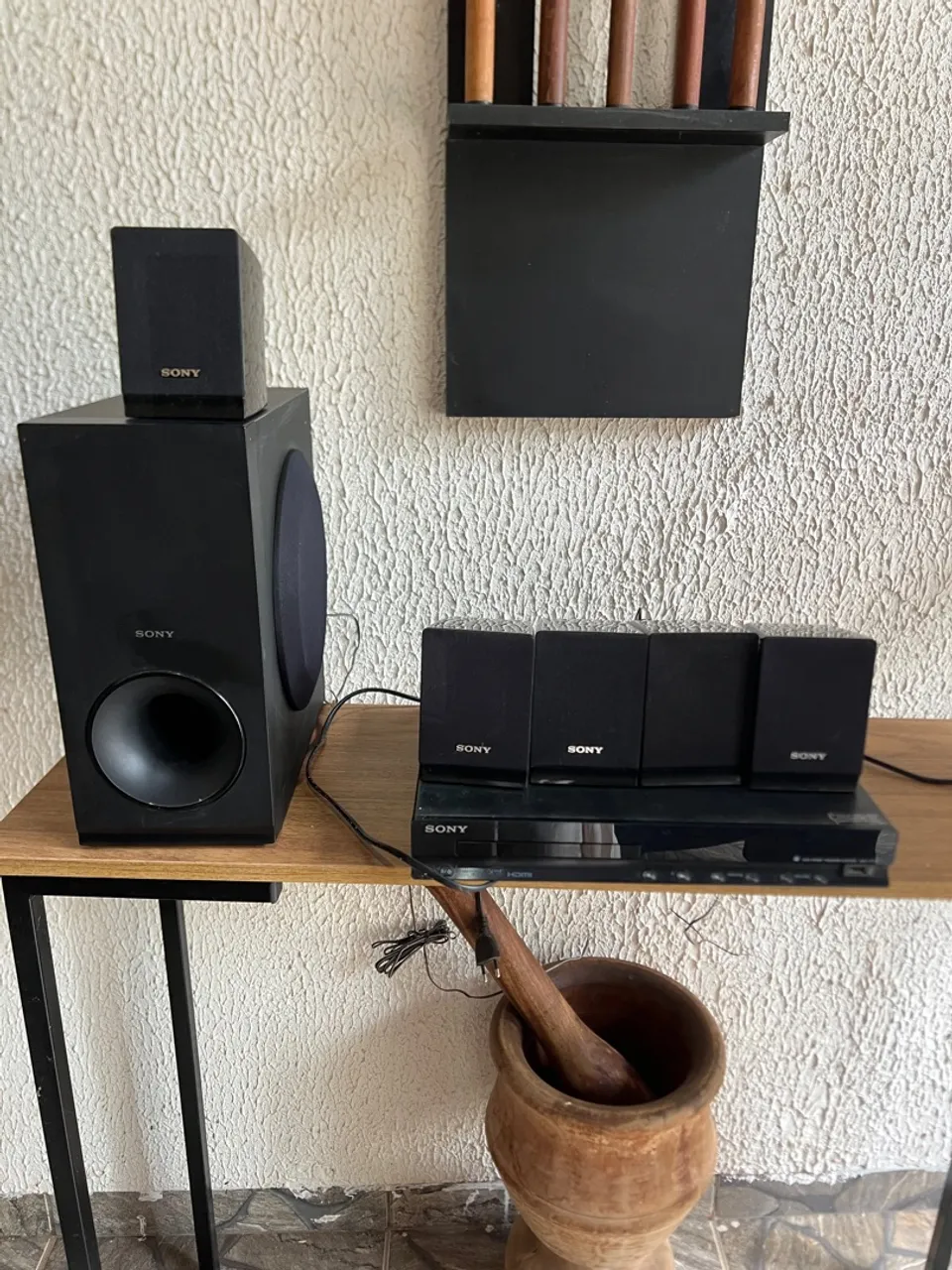 Home theater semi usado