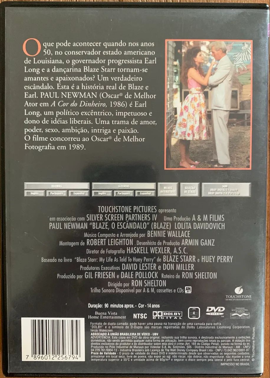 DVD BLAZE - O ESCÂNDALO  - Foto 3