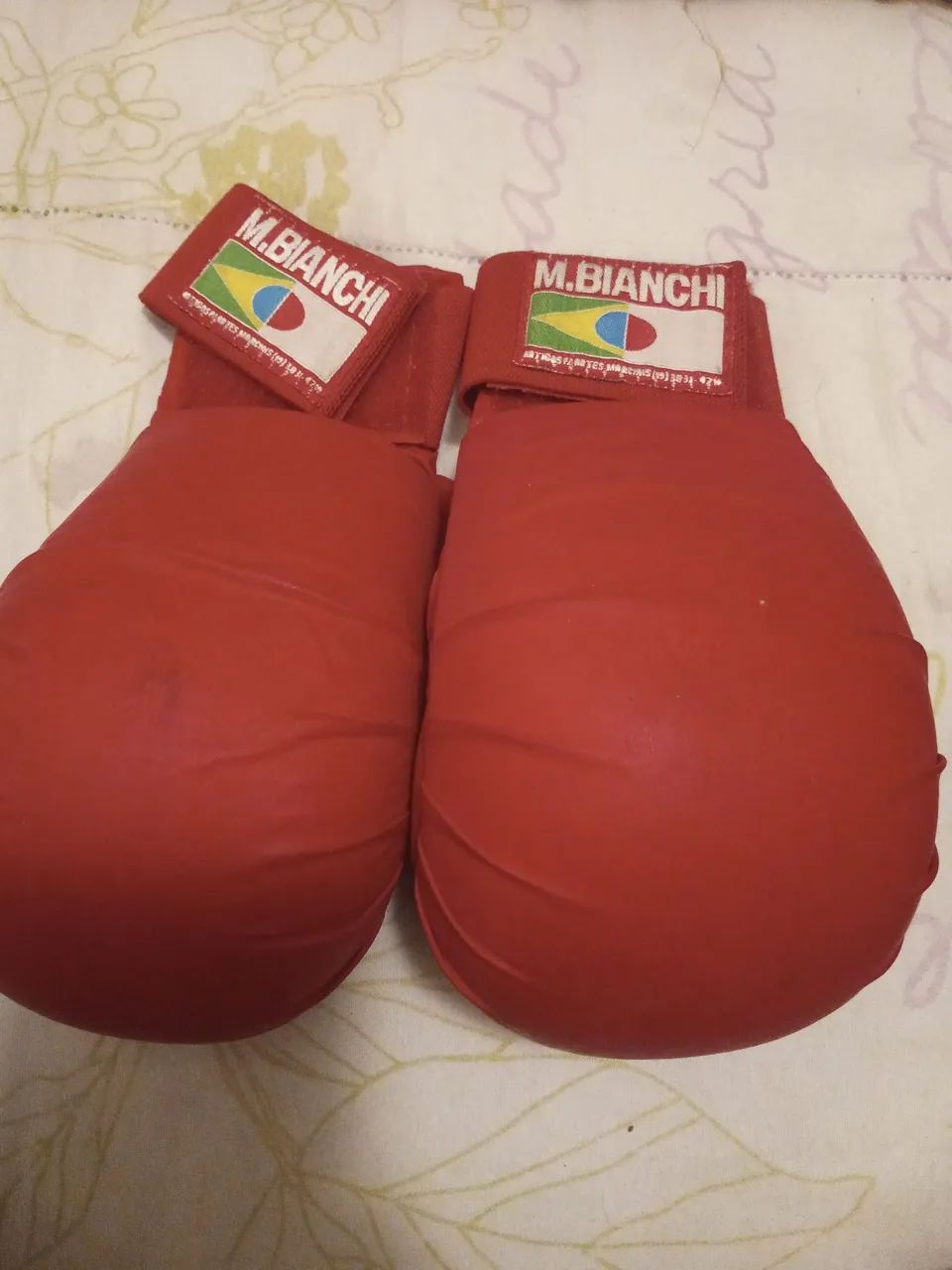 Luvas de Boxe ou karatê M.Bianchi - Foto 2