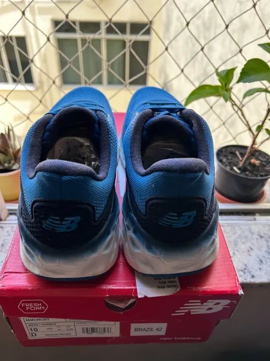 Tênis New Balance More V3 Azul Tam 42 - Foto 6