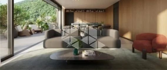 Apartamento com 2 dormitórios, sendo 2 suítes com churrasqueira em Santo Antônio de Lisboa