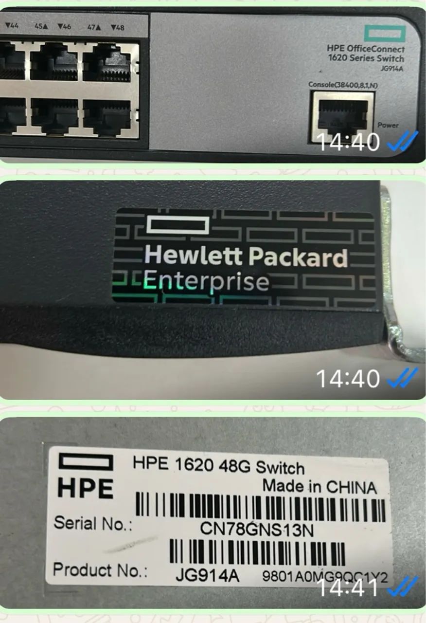 Switch HPE 1620 48G - Foto 2