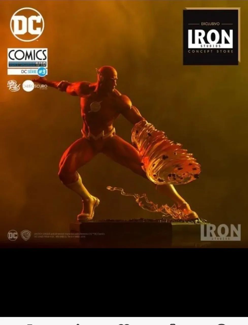 Flash exclusivo Iron Studios 1/10