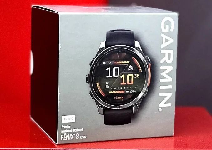 Garmin Fenix 8 Amoled - 47mm - Black - Produto Novo com Garantia da Loja