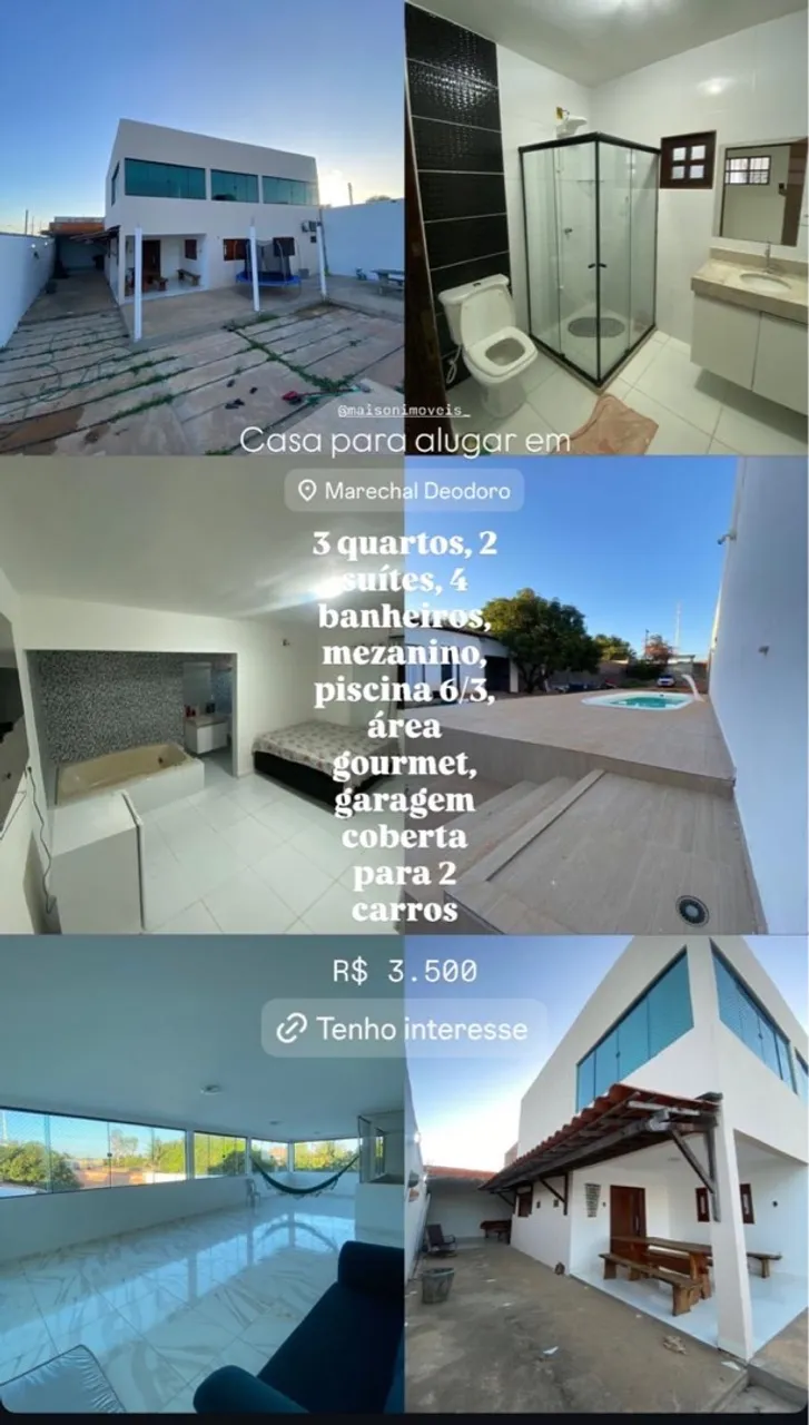 Casa pra alugar no francês - anual