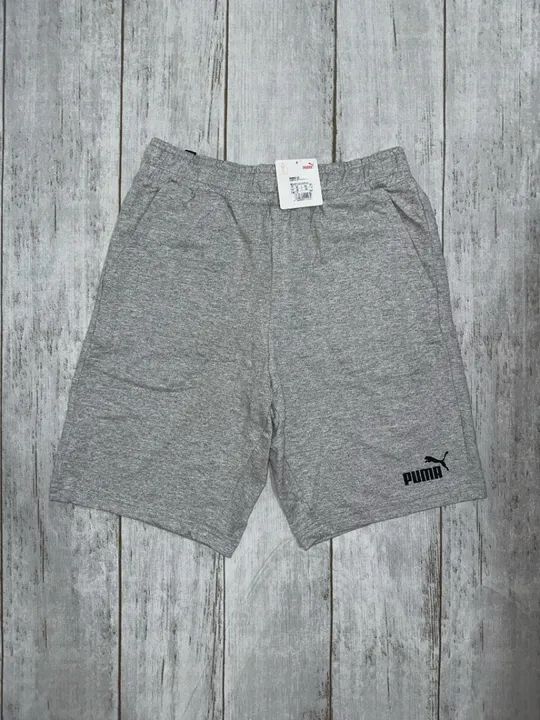 Bermuda Puma Moletom - Cinza