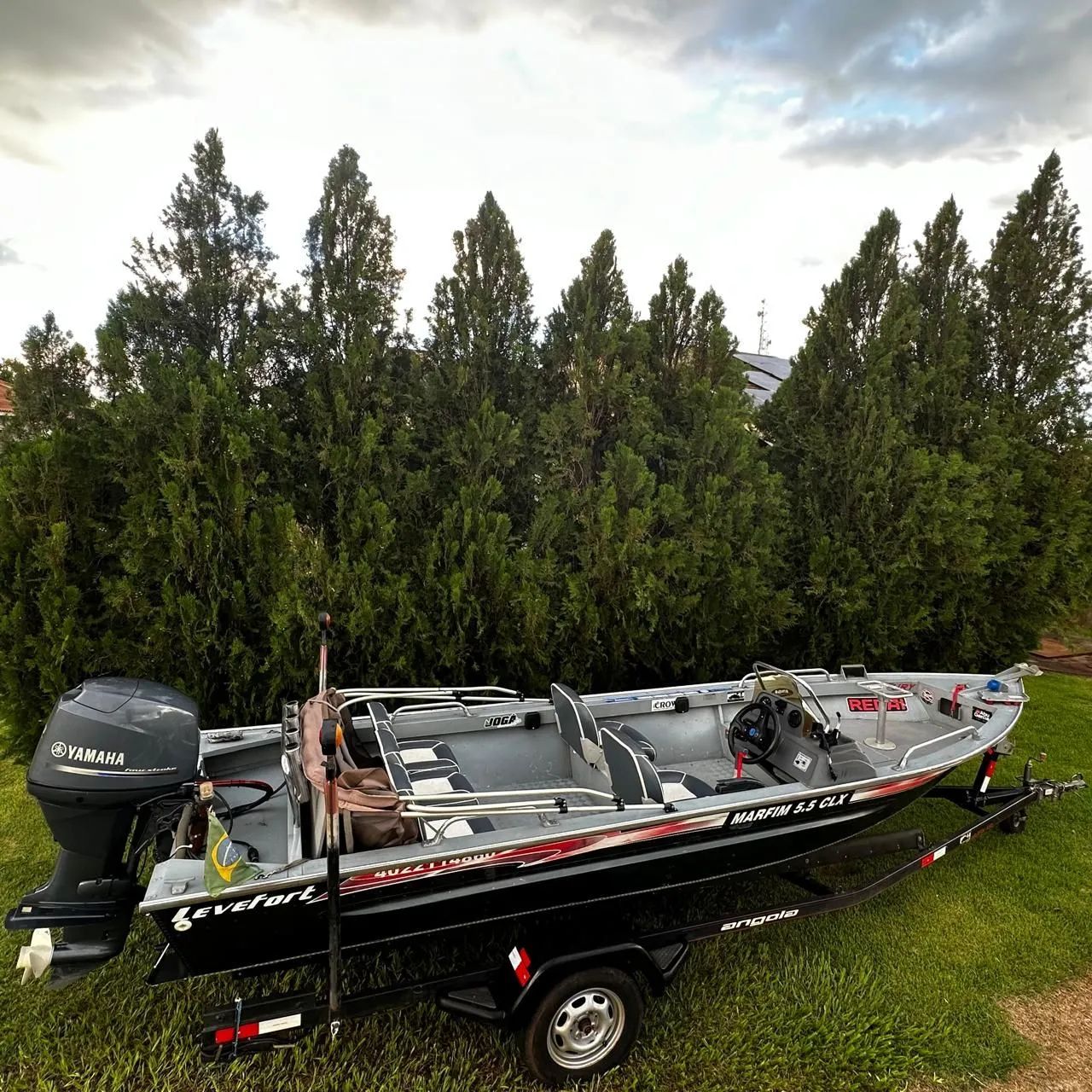 Lancha Levefort Marfin 5.5 CLX  60HP YAMAHA   4 TEMPO - Foto 7