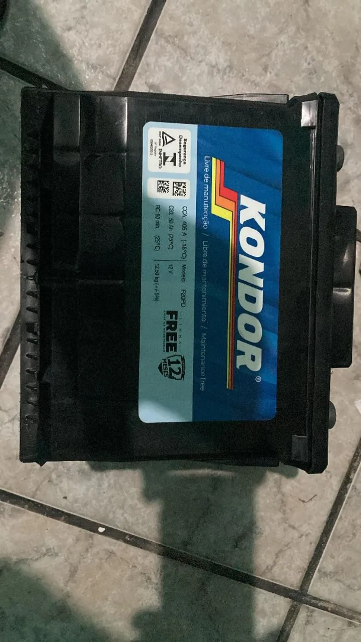 Bateria Automotiva Kondor F20PD - 12V