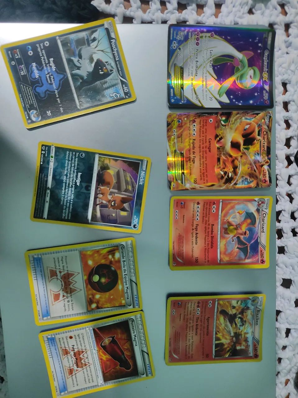 Cartas Pokémon - colecionáveis