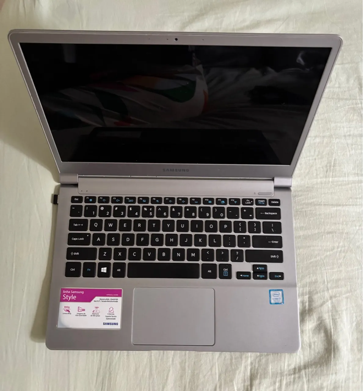 Notebook style s50 intel core i7 8gb 256gb ssd led 13,3'' w10 - samsung