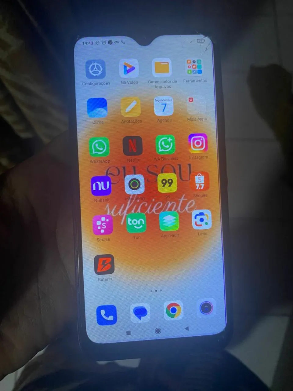 Vendo redimi note 8 todo bom