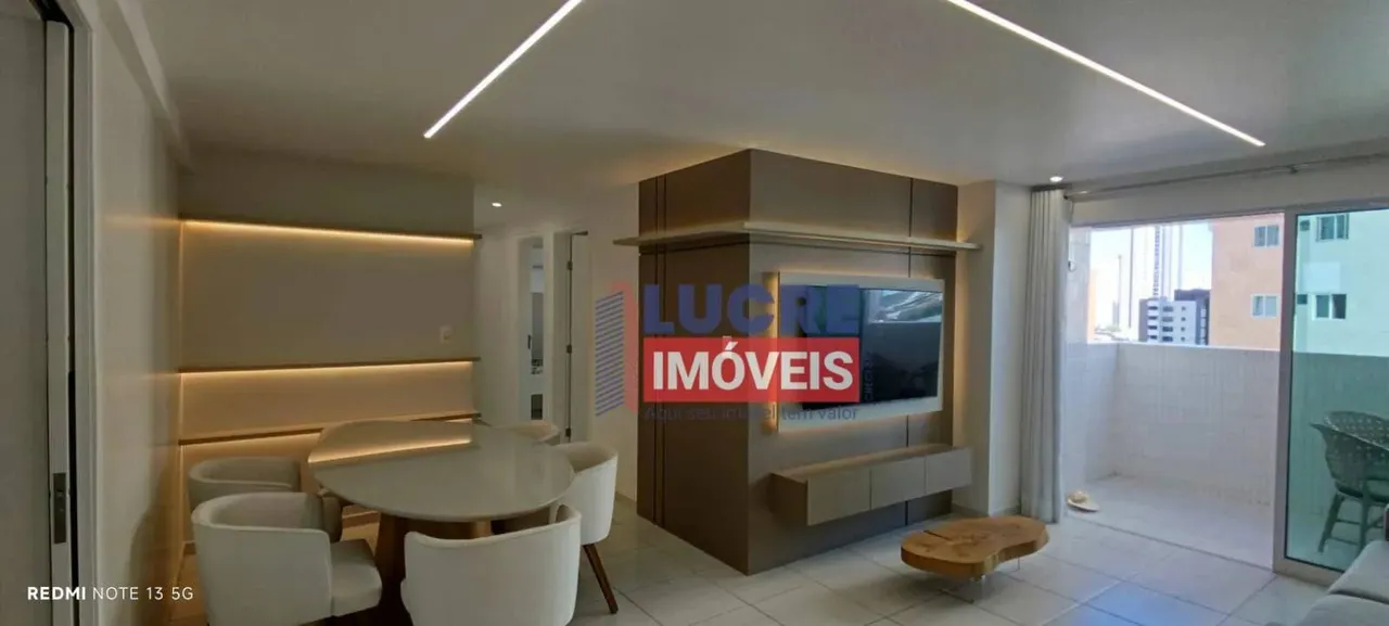 Apartamento com 3 dormitórios para alugar, 90 m² por R$ 4.600,27/mês - Brisamar - João Pes