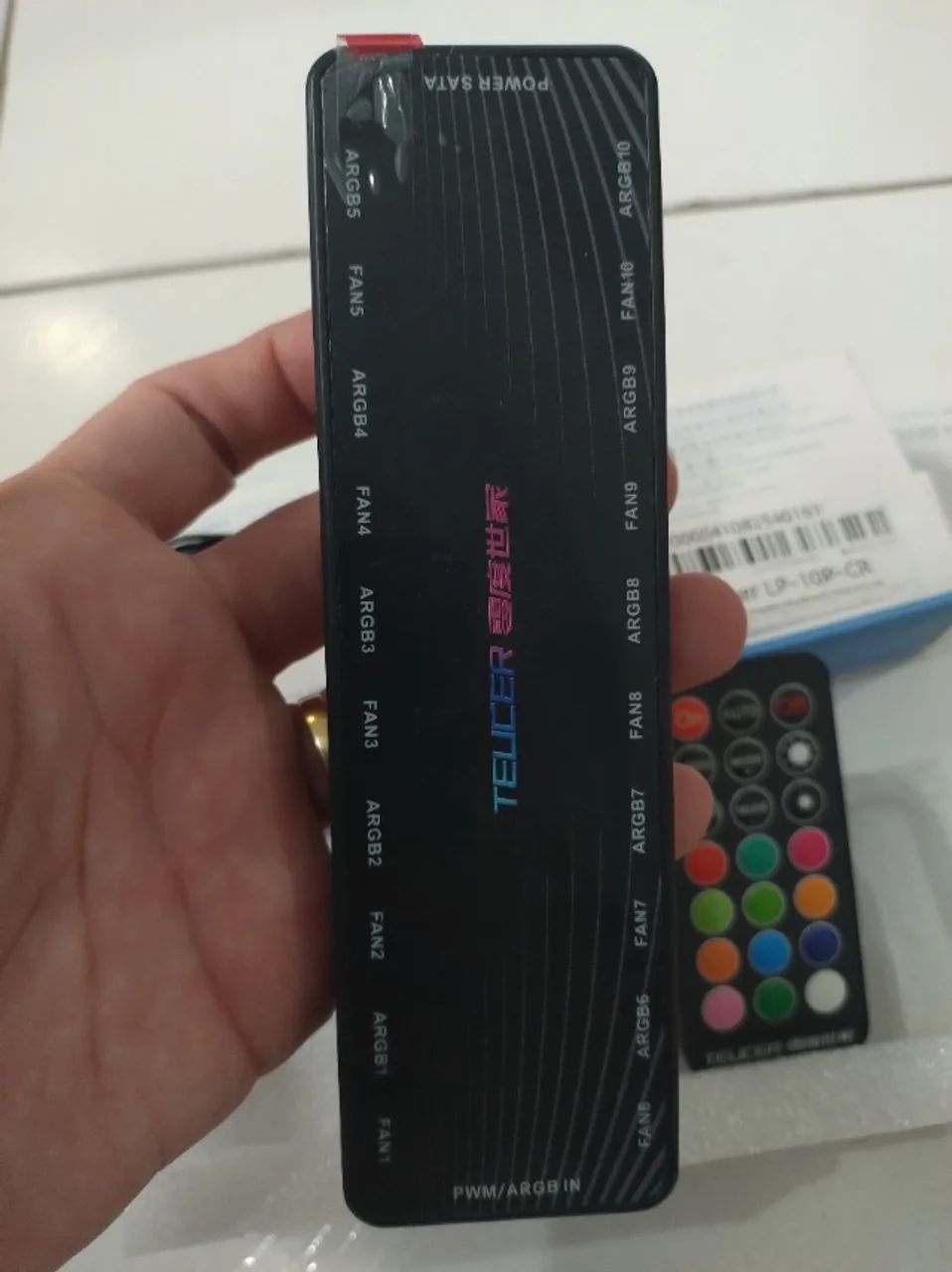 Controller Fans for 10 ARGB and 10 PWM with remote control64317902640643121
