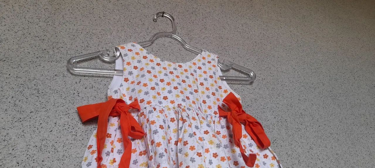 Vestido infantil flor - Foto 2