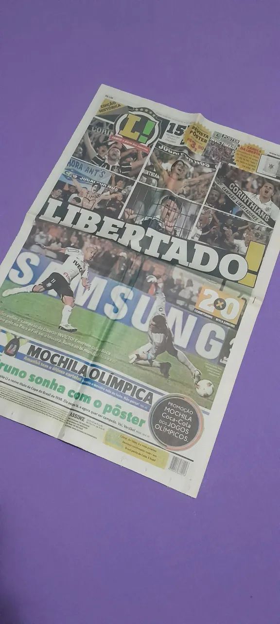 Relíquia do  Campeão da Libertadores 2012 - Foto 2