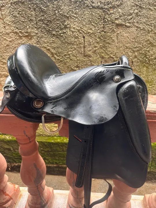 Sela de Couro usada - Foto 2