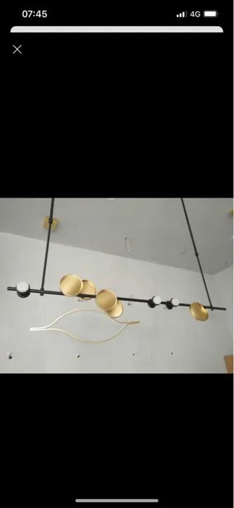 Lustre moderno com design único - Foto 3