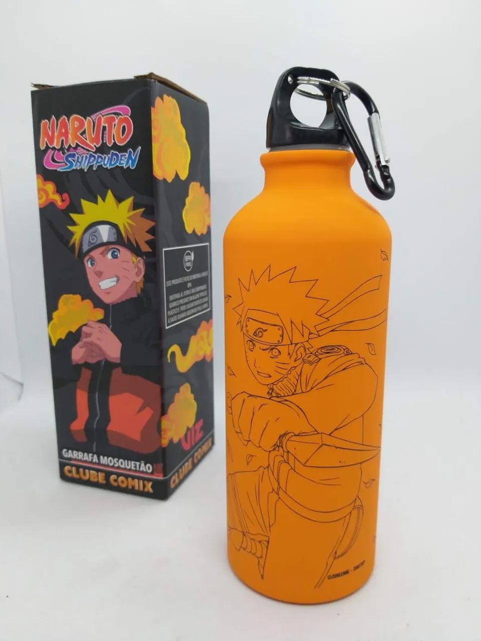 Garrafinha do Naruto + Toalha do Naruto - Foto 3