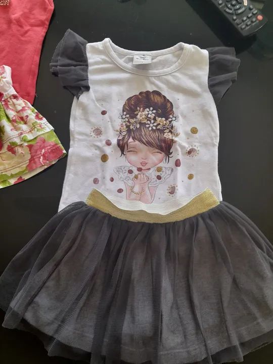 Conjuntinhos de bebê tam 1 e sapatinhos - Foto 2