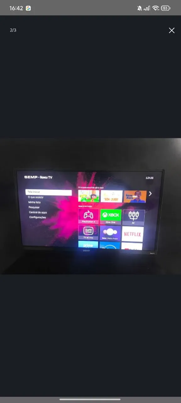 Televisão Semp, 32 polegadas