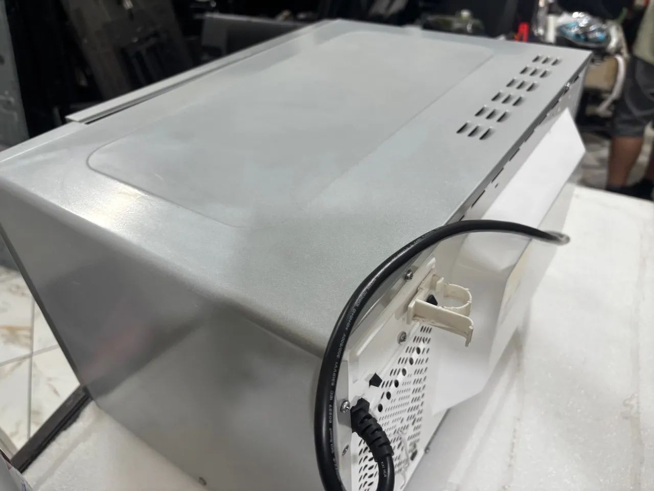 Micro-ondas espelhado com inox  - Foto 5