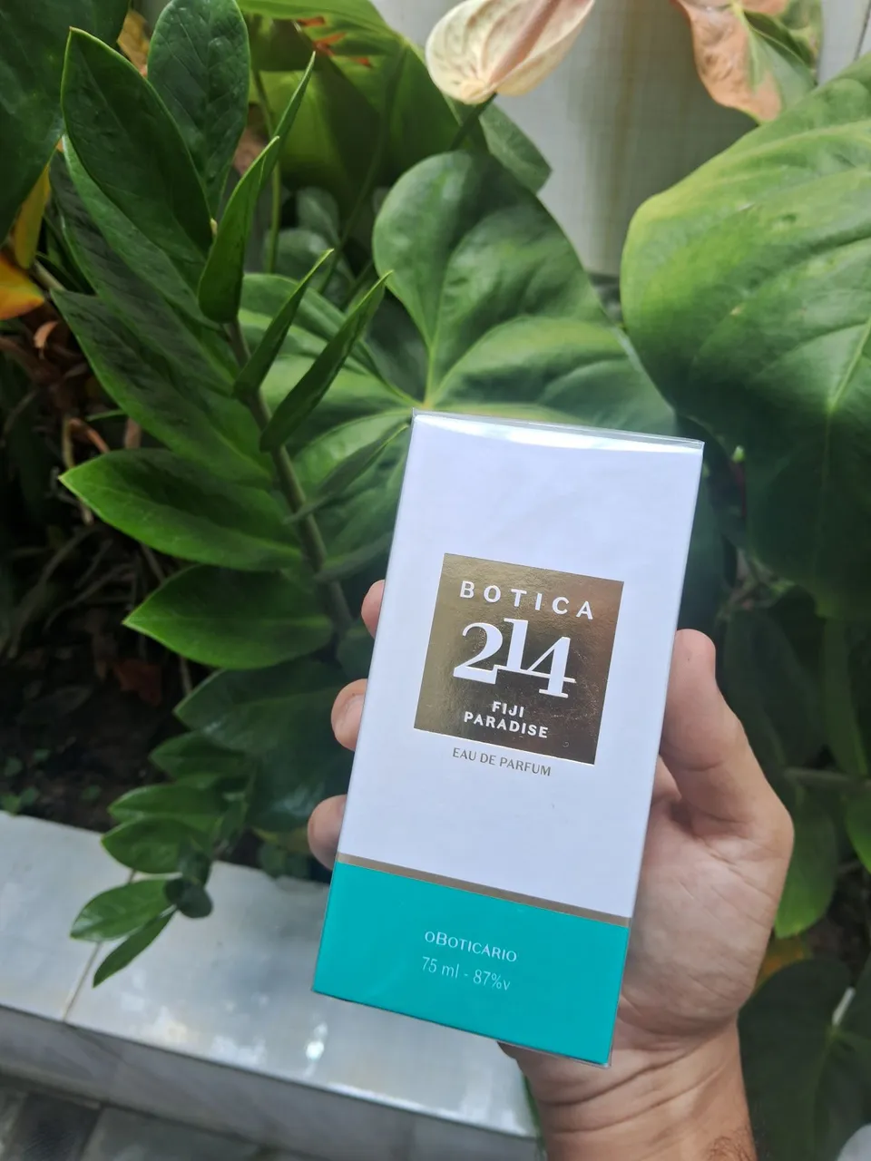 Perfume Botica 214 Fiji Paradise o Boticário lacrado