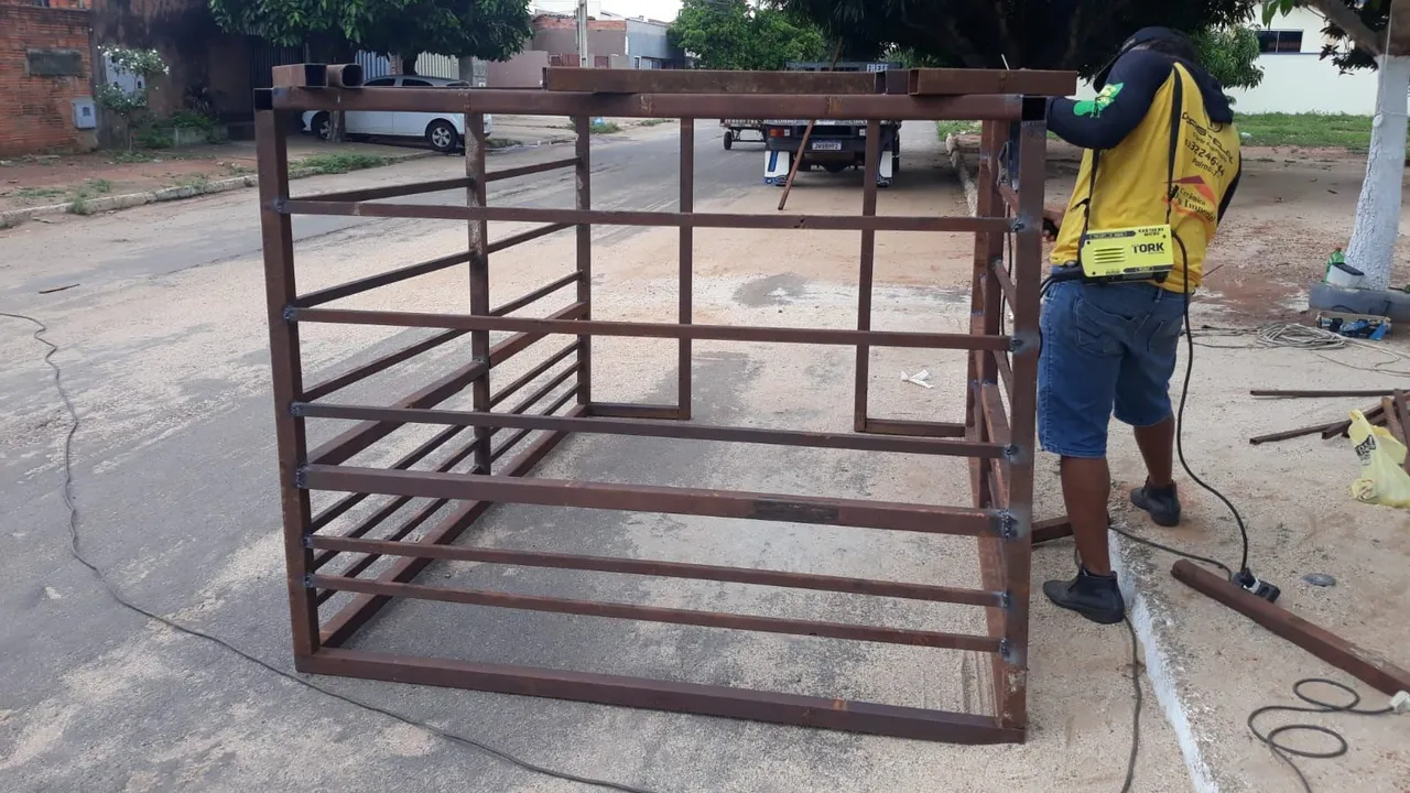 Gaiola para transporte de animais