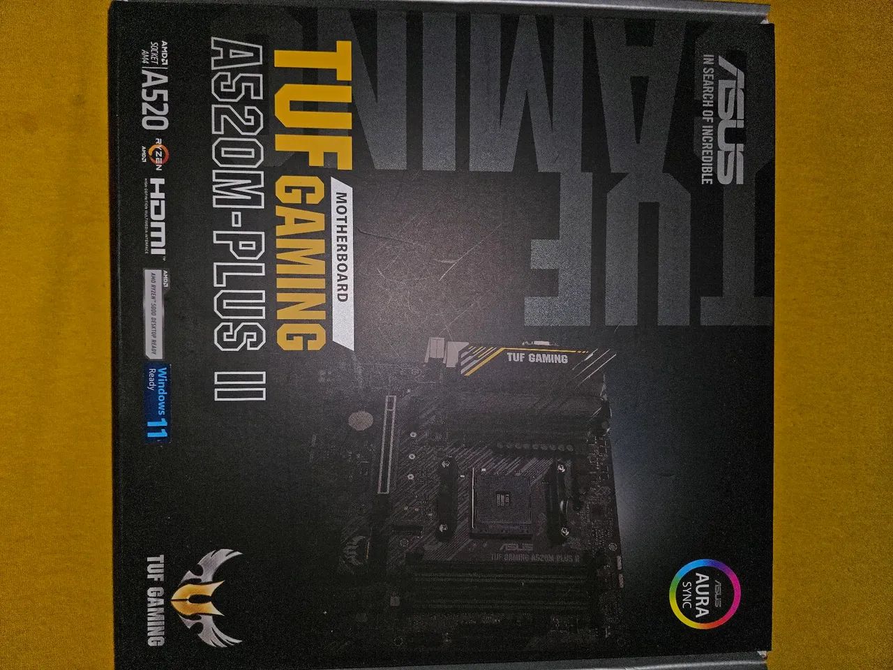 RYZEN 5 5500 + A520M-PLUS II Asus Tuf Gaming