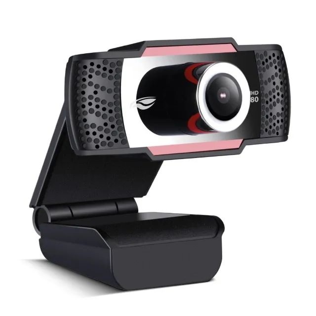Webcam 2.0MP C3TECH WB-100 Resolução Full HD 1080P com Microfone - NOVO COM NOTA - Foto 2