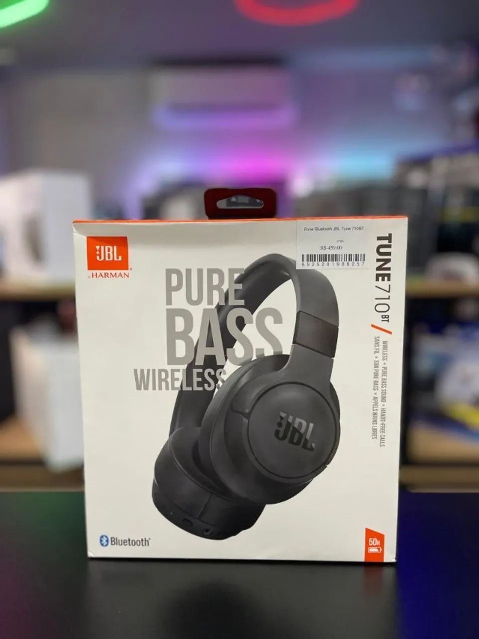 Fone Bluetooth Original JBL Tune 710BT - Novo/Lacrado - Infinity Eletronics & Games