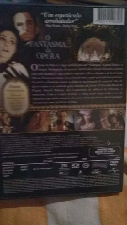 DVD O Fantasma Da Ópera (2004) - Foto 2