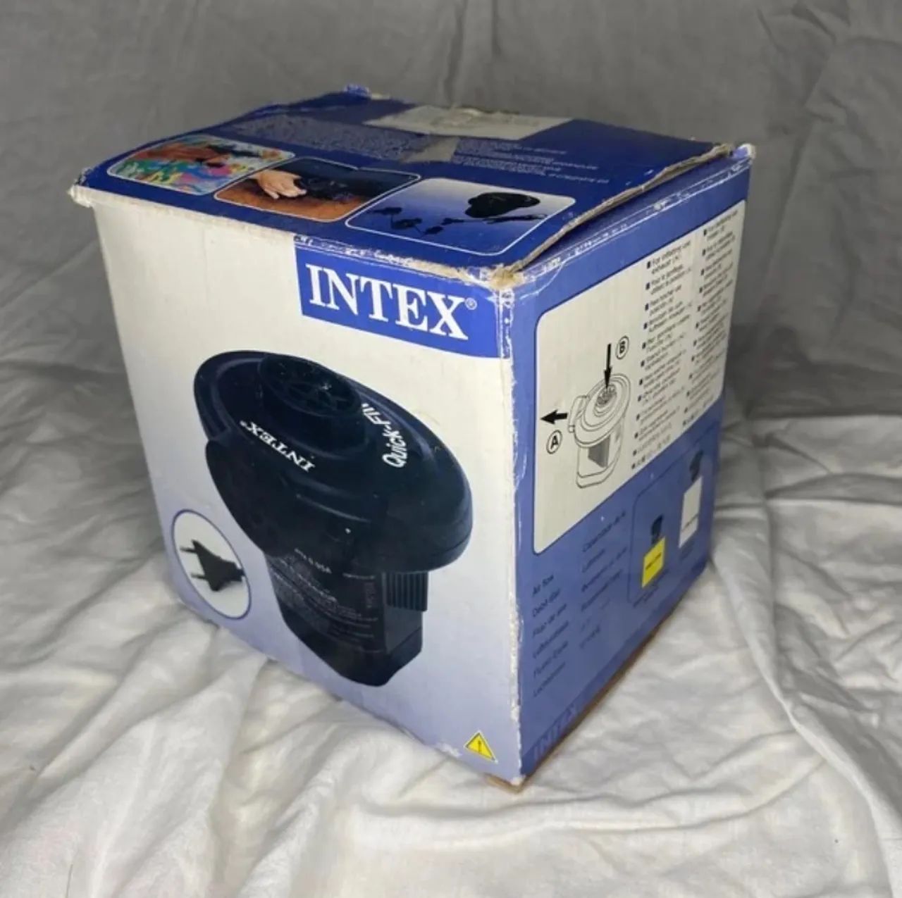 Bomba de Ar Elétrica Intex Quick-Fill - Enche e esvazia infláveis 