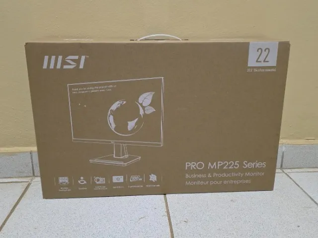 Monitor MSI PRO MP225 22" FHD 100Hz IPS HDMI VGA 9S6-3PC6CM-001
