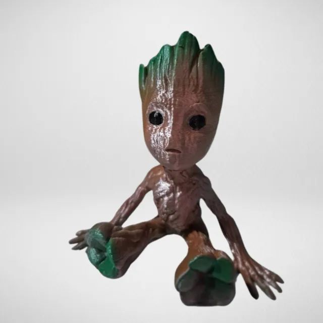 Vaso Baby Groot Sentado - Foto 3