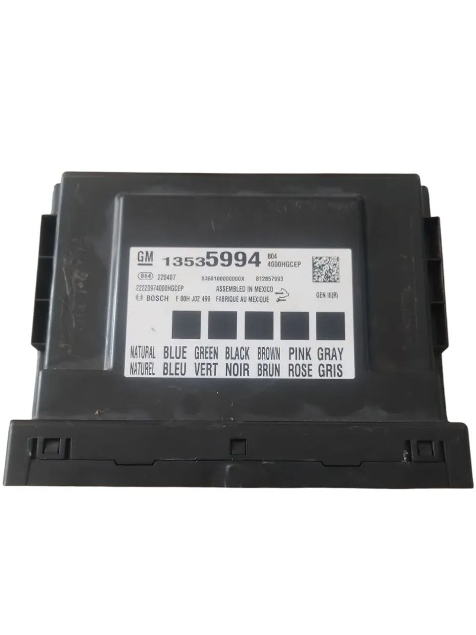 Módulo conforto Gm s10 2021/2023