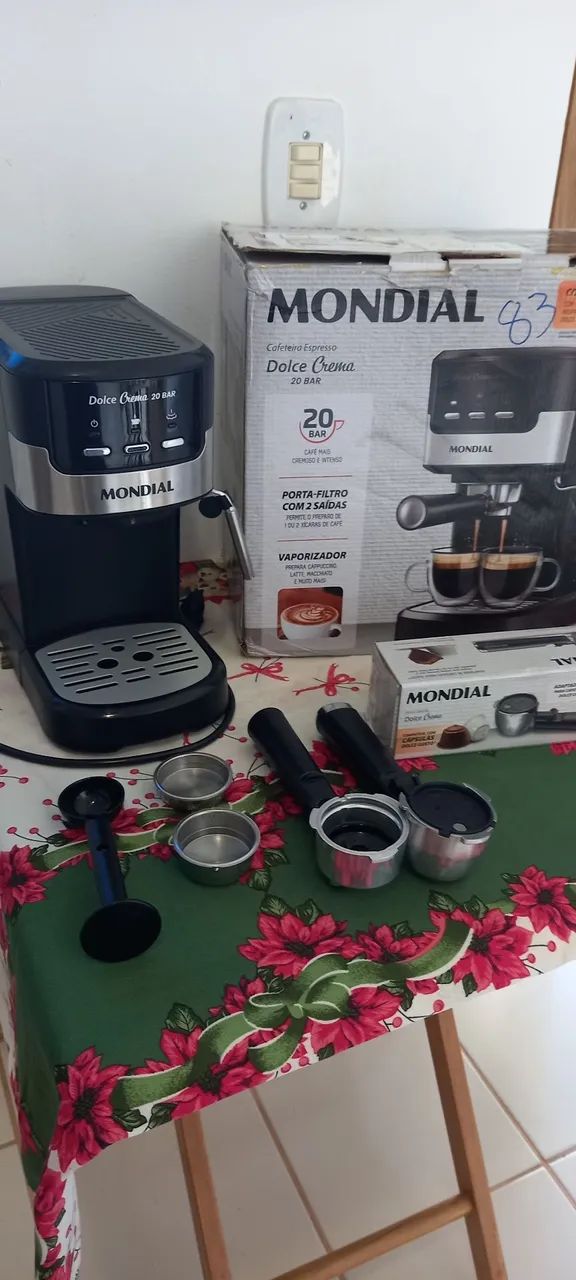 Cafeteira Expresso Mondial Dolce Crema 20 Bar - Foto 4